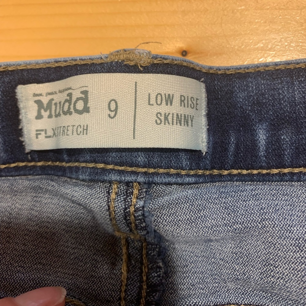 ripped skinny blue jeans - Picture 5 of 9